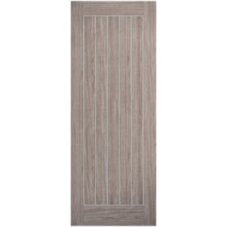LPD Mexicano Laminate Internal Fire Door with 1 Panel - Fully Finished Light Grey