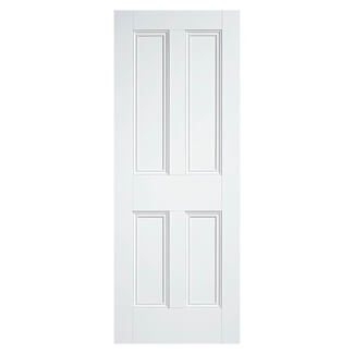 LPD Nostalgia Internal Door with 4 Panel - White Primed