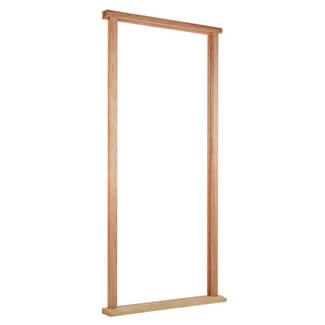 LPD Reversible External Door Frame And Cill Pack in Unfinished Hardwood - 68mm T