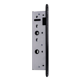 LPD Ironmongery Privacy Magnetic Latch in Matt Black- 25mm W x 245mm H