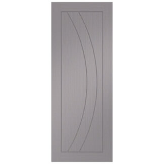XL Joinery Salerno Pre-Finished Light Grey 2-Panels Internal Fire Door