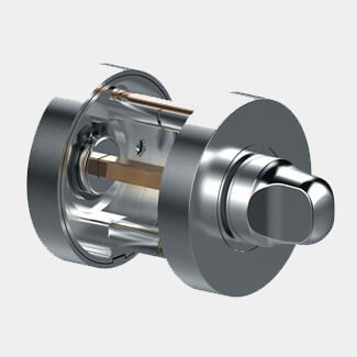 Jigtech Round Bathroom Turn And Release Pack