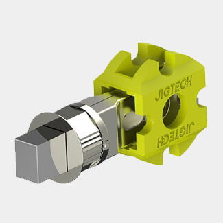 Jigtech Standard Smart Bathroom Bolt - 57mm Backset