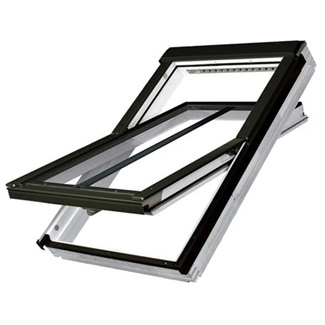 Fakro Manual Conservation Centre Pivot Roof Window - PTP Double Glazed - PVC