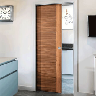 JB Kind Sliding Pocket Door System for Single Doors