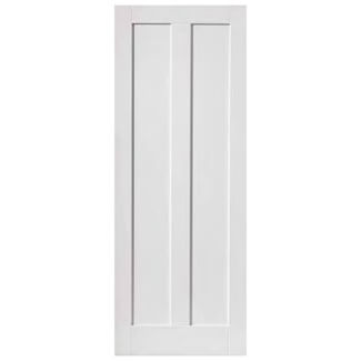 JB Kind Barbados Internal Fire Door with 2 Panel - White Primed