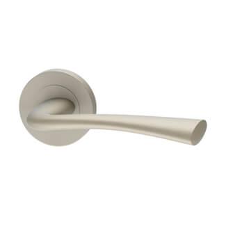 XL Joinery Kuban Round Rose Fire Door Handle Pack