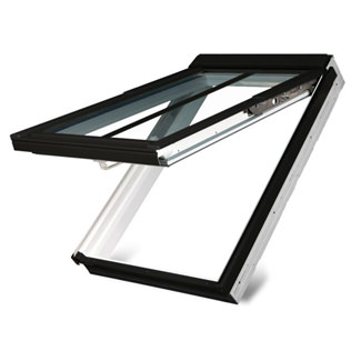 Fakro Manual Conservation Top Hung Roof Window - FPU Double Glazed - White Polyurethane