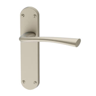 XL Joinery Kuban Latch Plate Door Handle Pack - Antique Brass