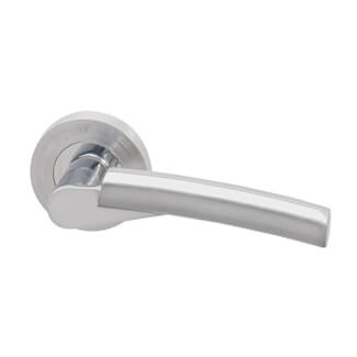 XL Joinery Meuse Round Rose Bathroom Door Handle Pack