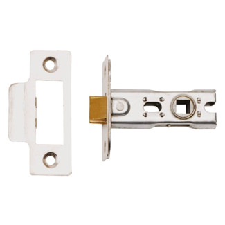 Dale 76mm Polished Stainless Steel Bolt Through Tubular Mortice Latch