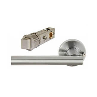 Dale Sultan Lever On Rose With Privacy Latch 57mm