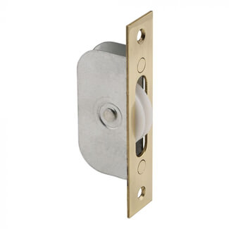 Carlisle Brass Sash Window Axle Pulley Polished Brass