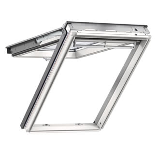 Velux Manual Top Hung Roof Window - 69 Triple Glazed - White Painted