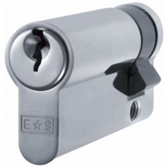 Carlisle Brass Eurospec MP5 Architectural Satin Chrome Euro Single Cylinder