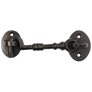Dale Black Japanned Finish Cabin Hook