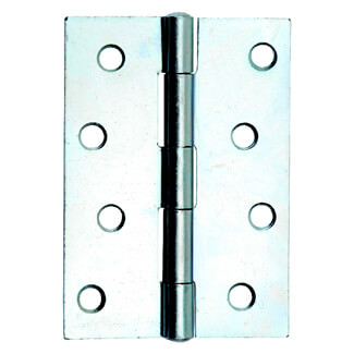 Dale Dalepax 100mm Steel Pin Butt Hinge Polished Chrome Plated - Pack Of 3