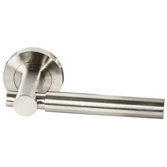 Dale Hardware Arc Astro Lever On Round Rose Door Handle