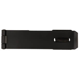 Dale HS617 Hasp And Staple Black 152mm