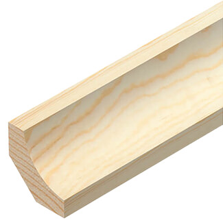 Cheshire Moulding Dowel in Pine - 6 W x 6 T x 2400mm L - Bundle of 50
