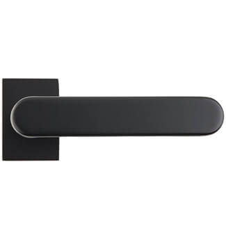 Deanta Juno Urban Door Handle 126 W x 50mm H - Matt Black