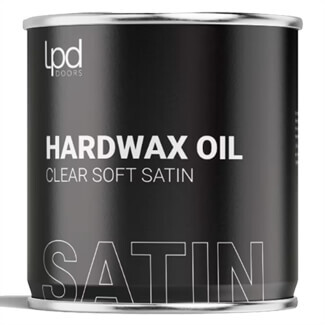 LPD Clear Soft Satin Hardwax Oil For Inernal Doors