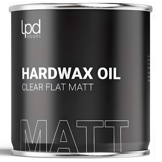 LPD Clear Flat Matt Hardwax Oil for Internal Doors