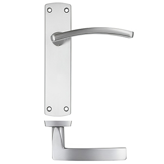 LPD Oxford Privacy Door Handle Pack - 125 W x 170mm H