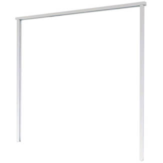LPD Universal Garage Door Frame in White Primed - 2200 W x 2200mm H