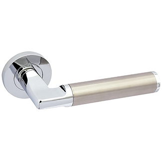 LPD Verona Silver Door Handle Pack - 130 W x 50mm H