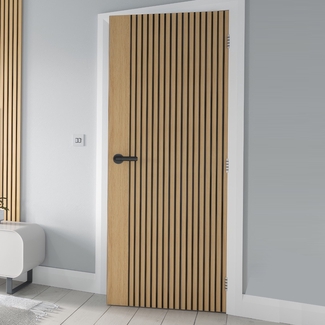 Deanta Malmo Internal Fire Door - Prefinished Oak