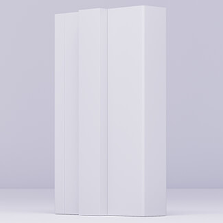 Deanta Bi-fold Door Frame Set - White Primed