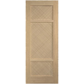 LPD Alvin Internal Door with 3 Panel - Prefinished Oak