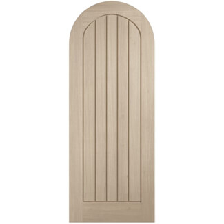LPD Mexicano Arched Curved Top Internal Door with 5 Panel - Prefinished Blonde Oak