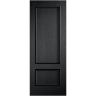 LPD Murcia Internal Fire Door with 2 Panel - Prefinished Charcoal Black