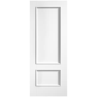 LPD Murcia Internal Fire Door with 2 Panel - White Primed