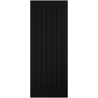 LPD Mexicano Internal Door with 5 Panel - Prefinished Black