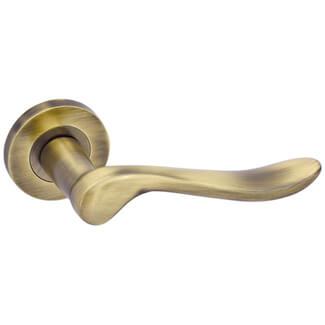 LPD Aries Florentine Bronze Door Handle Pack - 55 W x 180mm H