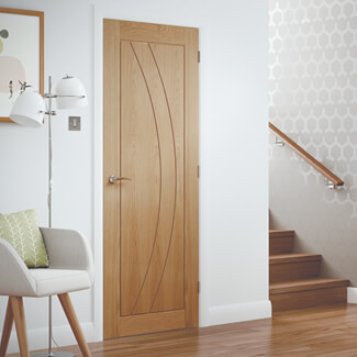 XL Joinery Salerno Un-Finished Oak Internal Fire Door