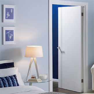 LPD Sierra Blanco Internal Door - Prefinished White
