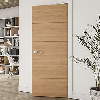 Deanta Augusta Internal Door with 5 Panel - Prefinished Oak