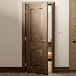 Deanta Kensington Internal Door with 2 Panel - Prefinished Walnut