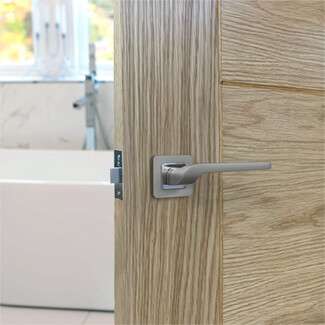 JB Kind Austin Latch Door Handle Pack 125 w x 52mm