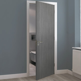 JB Kind Pintado Internal Flush Door - Prefinished Mid Grey