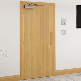 Deanta Internal Flush Fire Door FD30 - Prefinished Oak