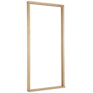 LPD External Door Frame And Cill in Unfinished Oak - 962 W x 2113mm H