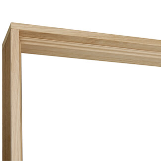 LPD Internal Door Lining and Loose Stop 2200 H x 22mm T - Unfinished Oak