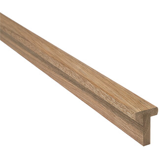 LPD Unfinished Oak T-Lipping for Internal Doors 35mm T x 2100mm L