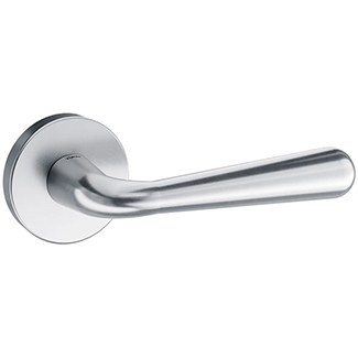 Atlantic Tupai Rapido CurvaLine Adra Lever Door Handle on Round Rose - 120mm L
