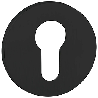 Atlantic Tupai Rapido 5S Line Euro Escutcheons on 5mm Slimline Round Rose - 52mm Dia